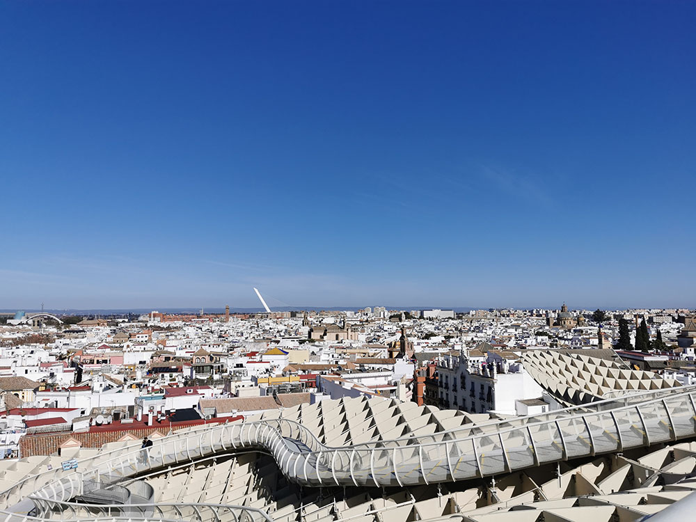 Vista desde las Setas de Sevilla / Imagen de ViendoSevilla.com